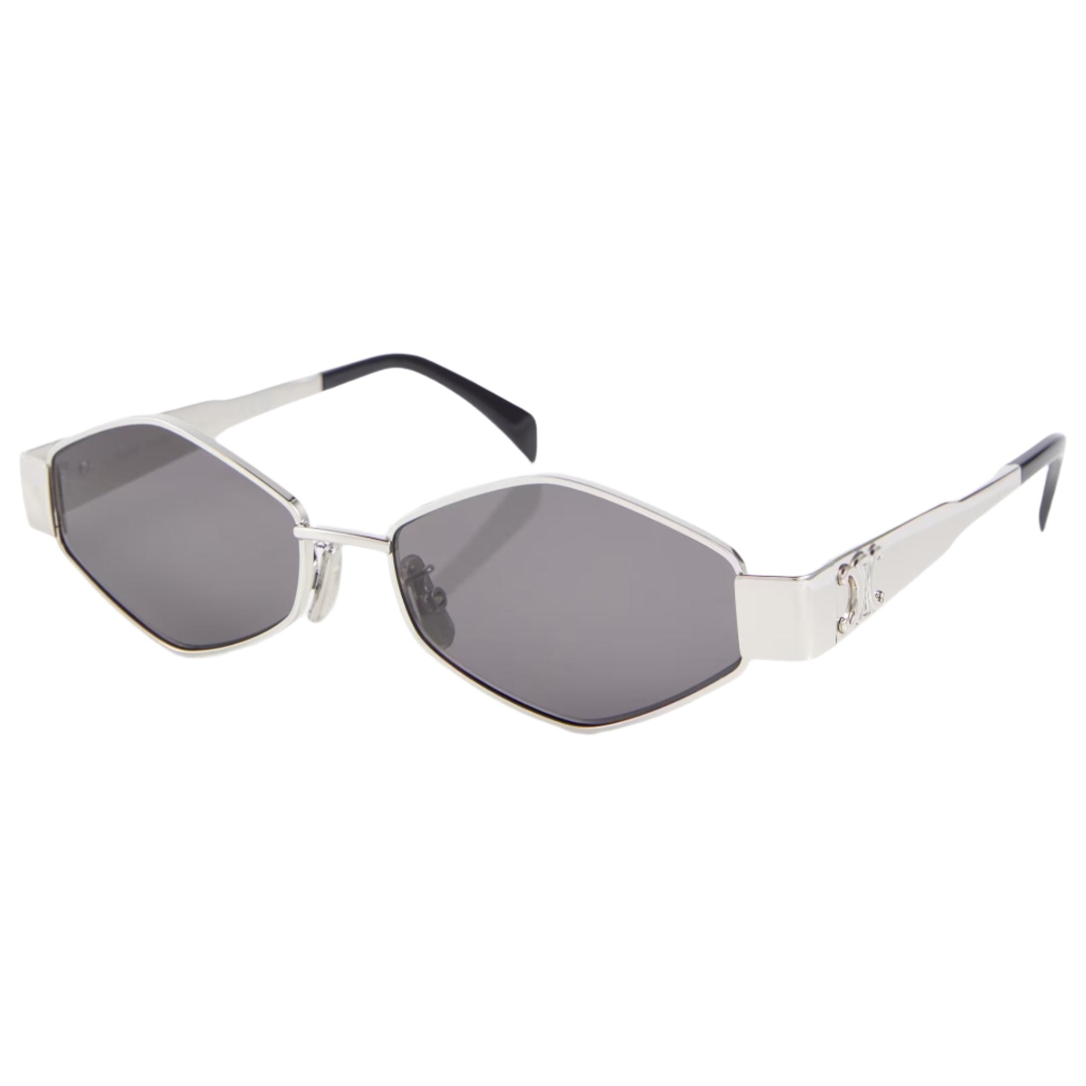 【送料&関税込】Celine Geometric Sunglasses CELINE Metal Triomphe 54MM Geometric Sunglasses | Saks Fifth