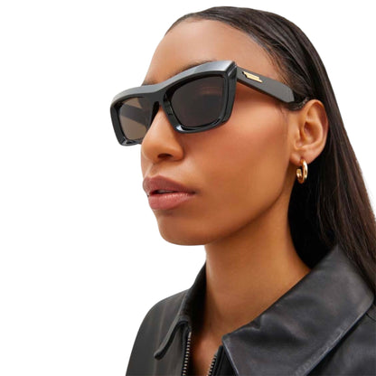 Bottega Veneta Cat-Eye Square Classic Sunglasses