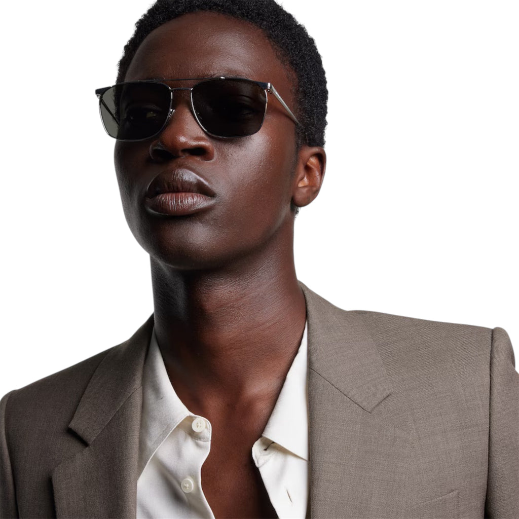 Saint Laurent SL 796 – Square Aviator Sunglasses