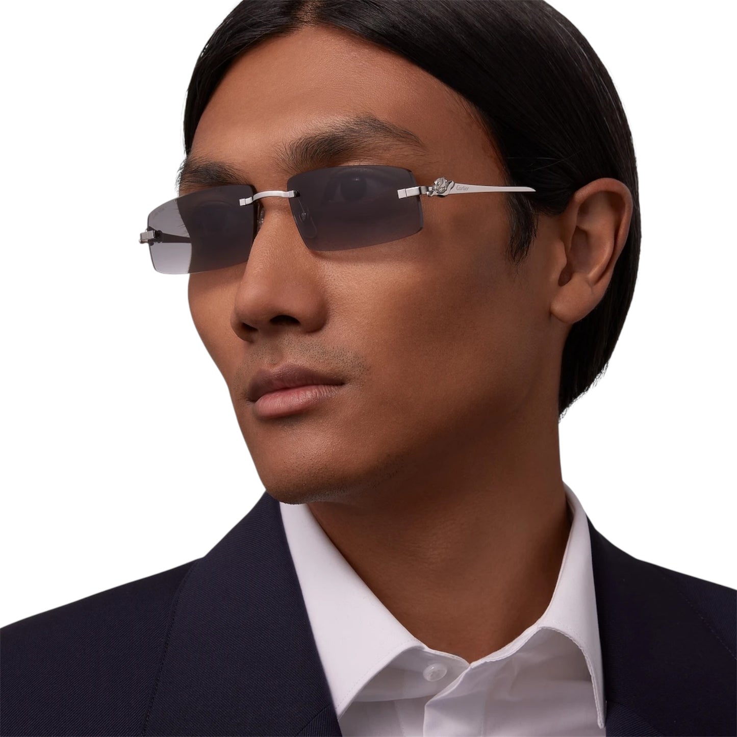 Cartier - Panthère de Cartier Rimless Sunglasses