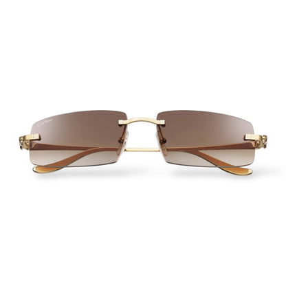 Cartier - Panthère de Cartier Rimless Sunglasses