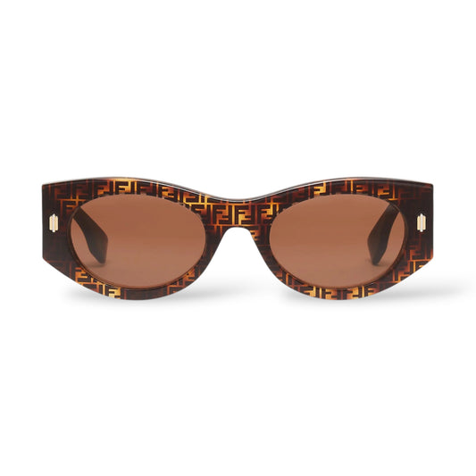 Fendi - Fendi Roma Oval Sunglasses