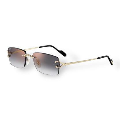 Cartier - Classic C de Cartier Rimless Sunglasses