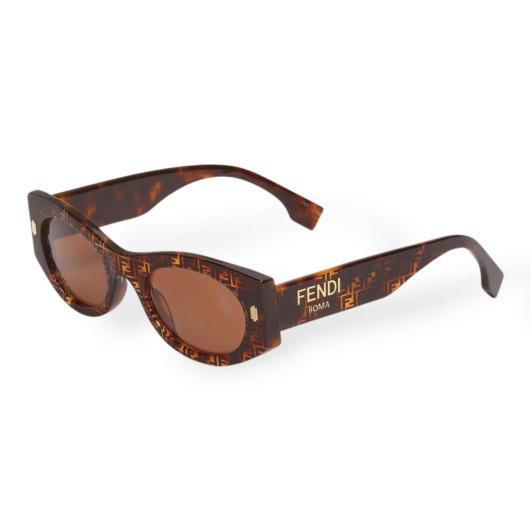 Fendi - Fendi Roma Oval Sunglasses