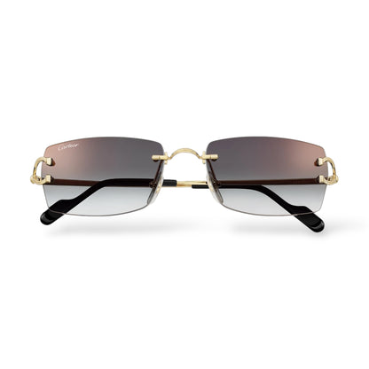 Cartier - Classic C de Cartier Rimless Sunglasses