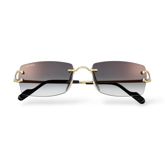 Cartier - Classic C de Cartier Rimless Sunglasses