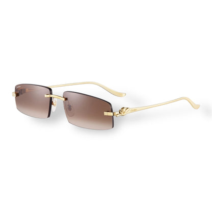 Cartier - Panthère de Cartier Rimless Sunglasses
