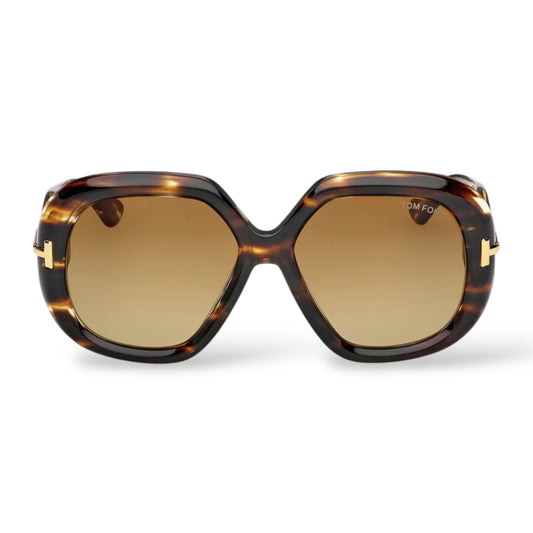 Tom Ford - Icon 56mm Geometric Sunglasses