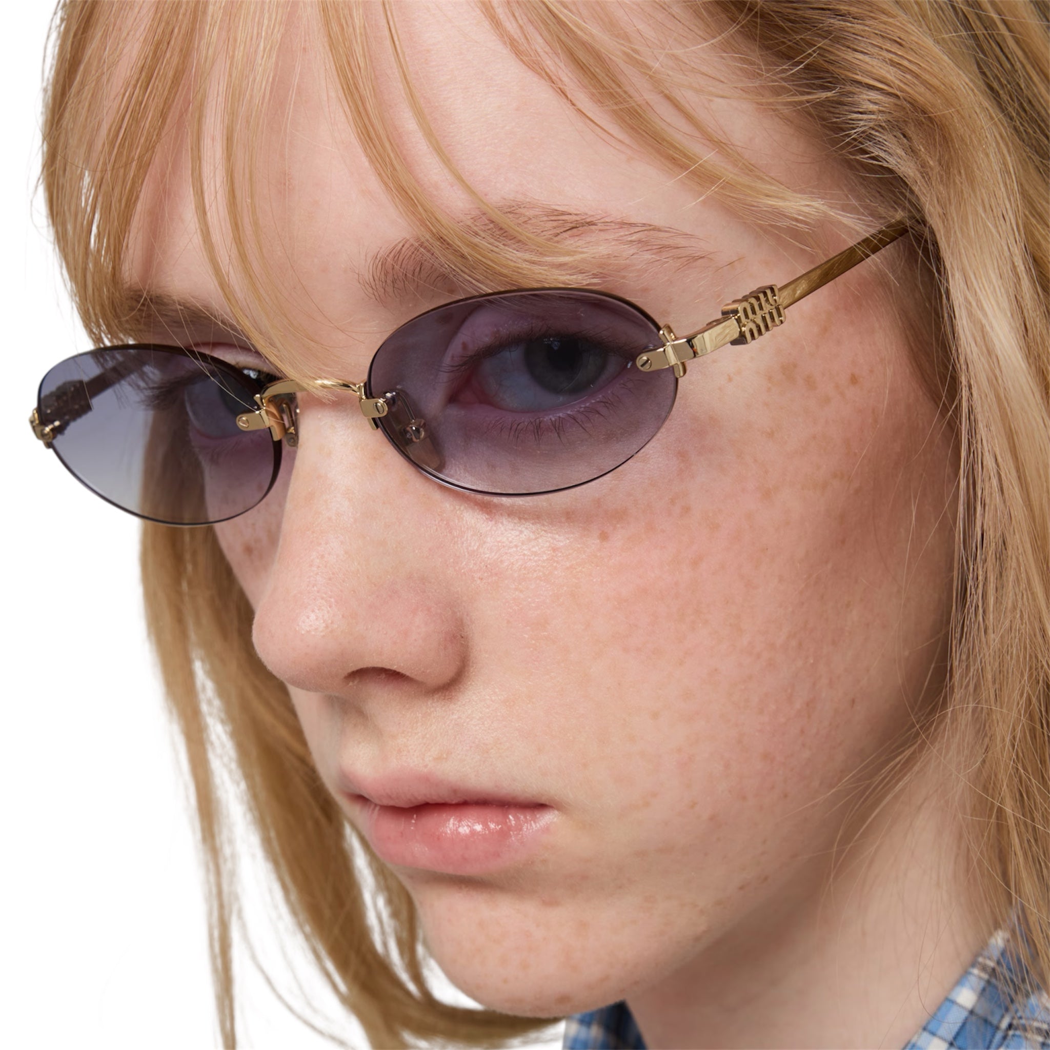 Miu Miu - Logo Sunglasses SMUA54