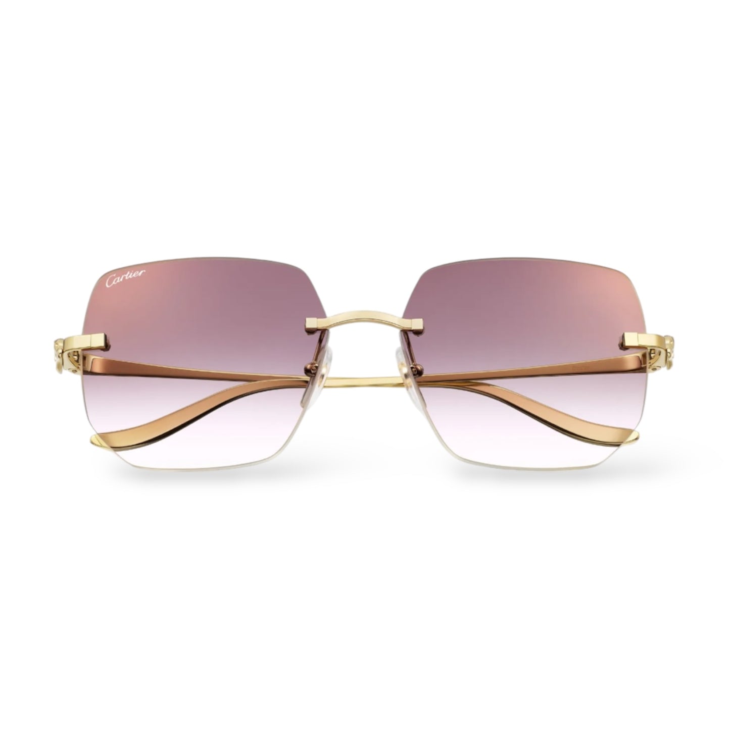 Cartier - Panthère Rimless Square Sunglasses