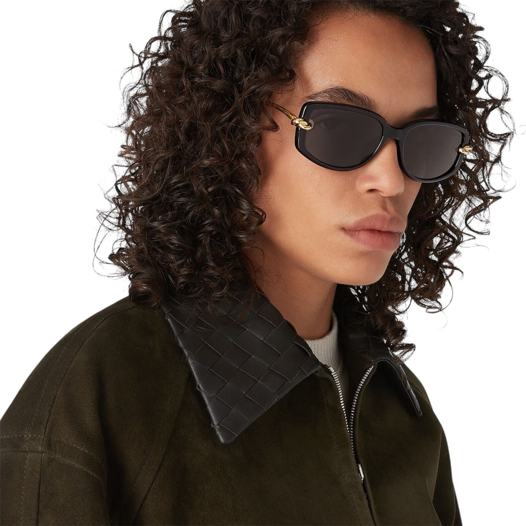 Bottega Veneta – Knot Rectangular BV1440SA Sunglasses