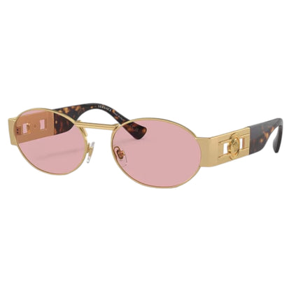 Versace Medusa Deco Oval Sunglasses