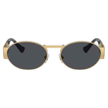 Versace Medusa Deco Oval Sunglasses