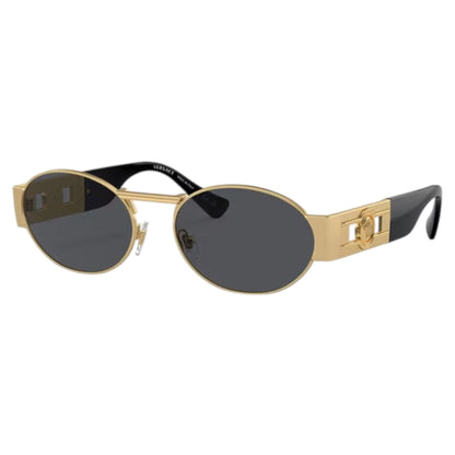 Versace Medusa Deco Oval Sunglasses