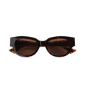 Bottega Veneta Round Tri-Fold Sunglasses