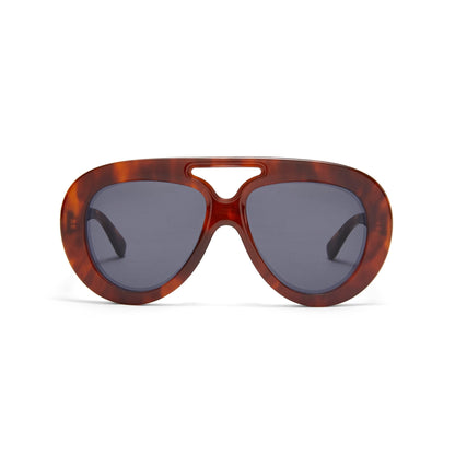 Loewe Round Spoiler Aviator Sunglasses
