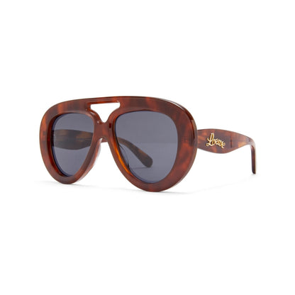 Loewe Round Spoiler Aviator Sunglasses