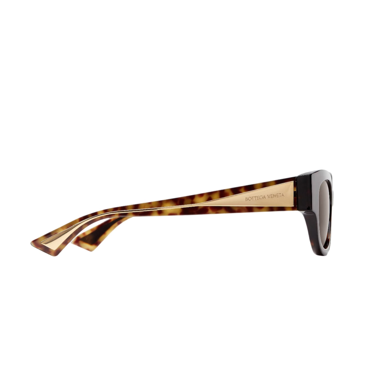 Bottega Veneta Round Tri-Fold Sunglasses
